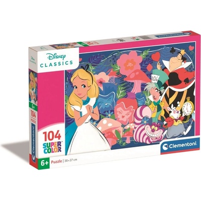 Clementoni - Пъзел Disney Classics Alice 25748 104 части