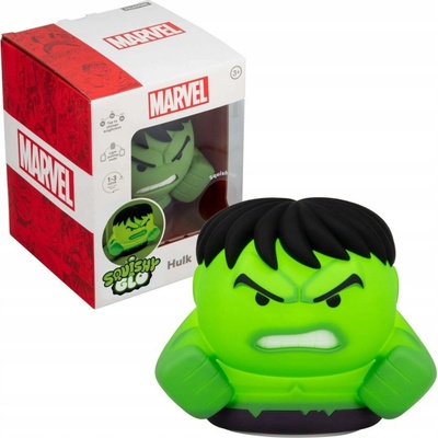 SILIKONOVÁ LAMPA S BATERIÍ MARVEL HULK 14 cm