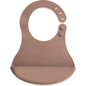BabyJem Силиконов лигавник BabyJem - Mini, цвят лате (718) - baby