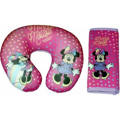 Disney Minnie vankúšik + poťah bezpečnostného pásu