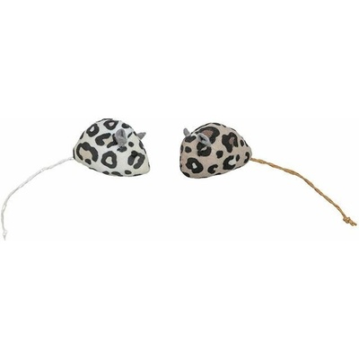 Trixie Myška plyšová s catnipom leopard 5 cm / 2 ks