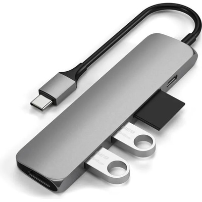 Satechi USB-C Multiport Adapter V2 - Mултифункционален хъб (40515)