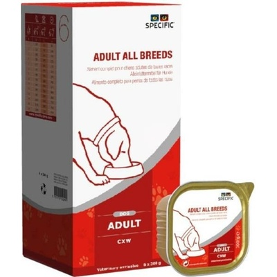 Specific Dog CXW adult All Breeds 6 x 300 g