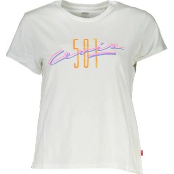 Levis tričko s nápisem bílá