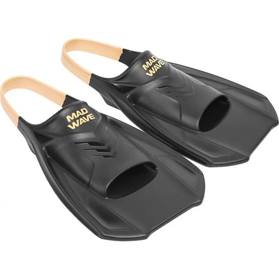 Mad Wave open heel training fin black 42-45