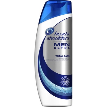 Head & Shoulders шампоан за коса, Против пърхот, Мъжки, Total care, 360мл