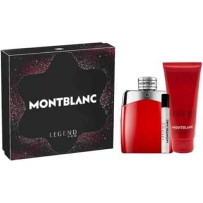 Mont Blanc Комплект за мъже Montblanc Legend Red - Парфюмна вода 100 мл + 100 мл + 7.5 мл