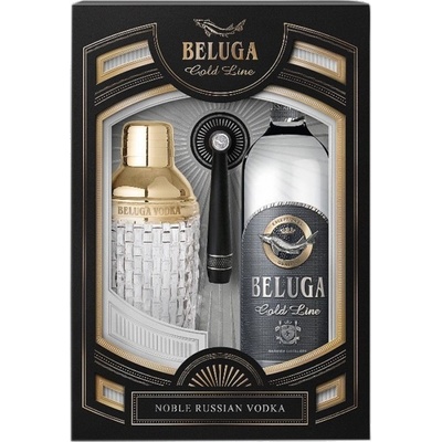 Beluga Gold Line 40% 0,7 l (darčekové balenie Shaker)