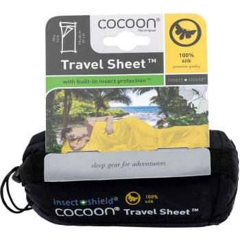Image 1 of Cocoon Cocoon Insect Shield чаршафи за пътуване, 218 x 90 cm 100% коприна rhino (IST63)