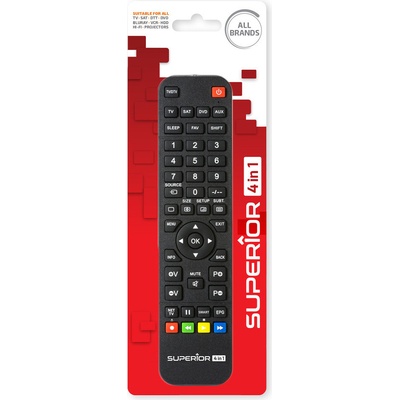 Diaľkový ovládač Superior Slim 4v1