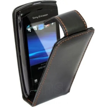 Sony Ericsson Vivaz U5i Кожен Калъф + Протектор
