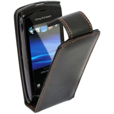 Sony Ericsson Vivaz U5i Кожен Калъф + Протектор