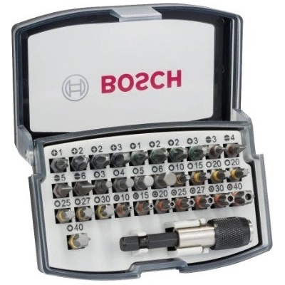 Bosch sada bitů s barevným značením extra hard 32ks 2607017319