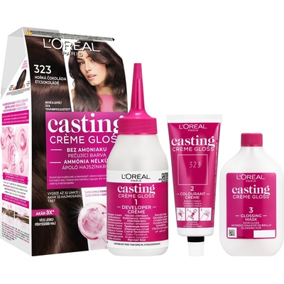 L'Oréal Casting Creme Gloss 323 hořká čokoláda 48 ml – Zboží Dáma