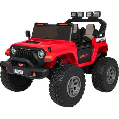 Mamido Extreme Sport 4x4 Elektrické autíčko červená