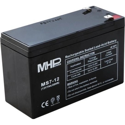 MHPower CARSPA Pb VRLA AGM 12V 7Ah MS7-12 MS7-12