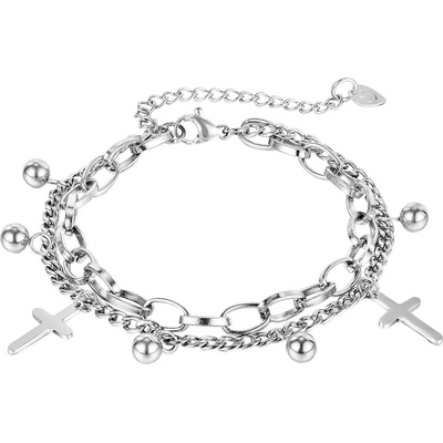 Mabell dámský náramek z chirurgické oceli MADELYN CZ221GS1113SC45