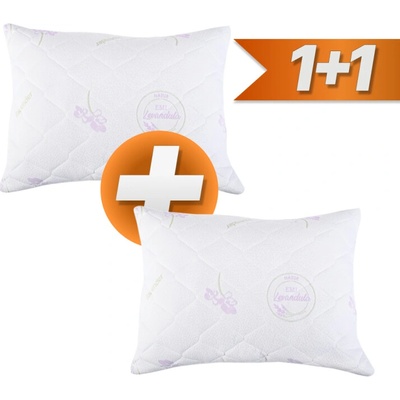 EMI Vankúš prešívaný antialergický Lavender 2ks 70x90