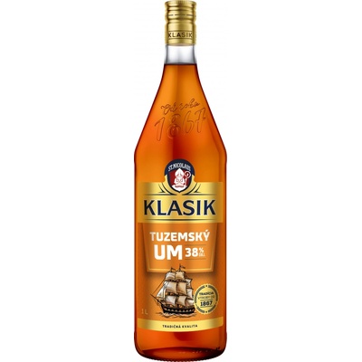 St. Nicolaus Klasik Tuzemský 38% 1 l (čistá fľaša)