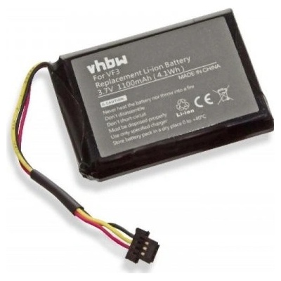 VHBW Batéria pre TomTom Quanta, 1100 mAh - neoriginálne