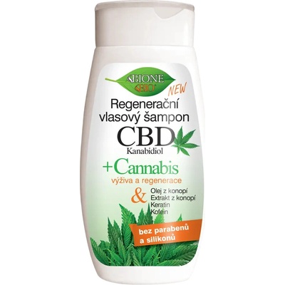Bio Bione BIO CBD Kanabidol regenerační šampon 260 ml