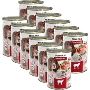 Bewi Dog консерви - Телешко, 12 x 400г