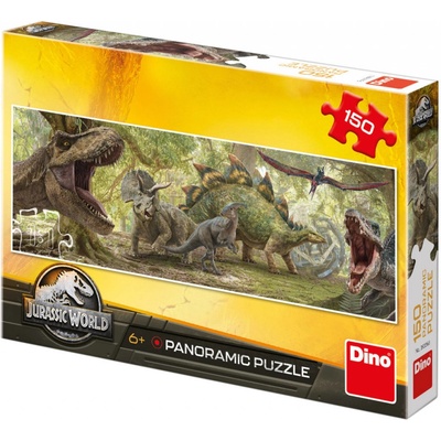 Dino Jurský Svět panoramic 150 dílků