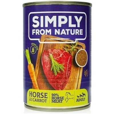 Simply From Nature Adult Koňské s lněným semínkem 7 x 400 g
