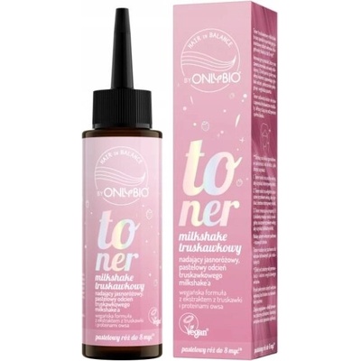 Hair in Balance od OnlyBio tonikum jahodový milkshake 100 ml