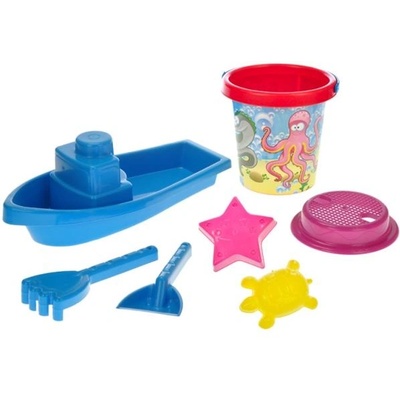 Mikro Комплект за пясък с лодка 7бр