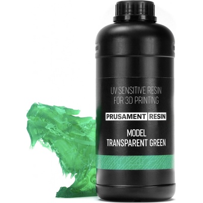Prusament Resin Model Transparent Green 1kg