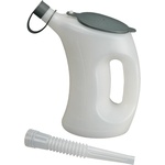 PRESSOL Мерна кана с капак - fla-pe, прозрачна, 1 л 07 621 (07 621)