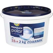 Primalex Polar biela farba na stenu 15 kg + 2 kg zdarma