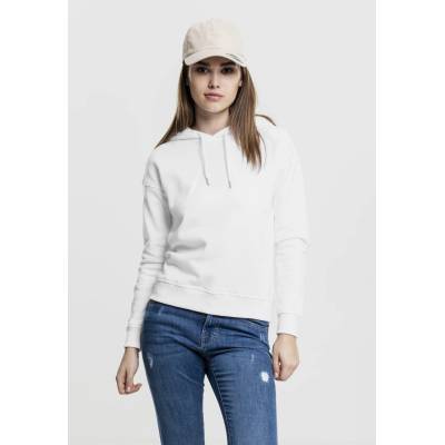 Urban Classics Дамски суичър в бяло Urban Classics Ladies Hoody UB-TB1524-00220 - Бял, размер XS