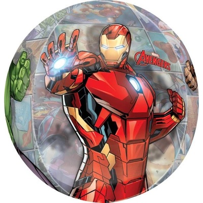 Amscan Koule Marvel Avengers 38 x 40cm fóliový balónek