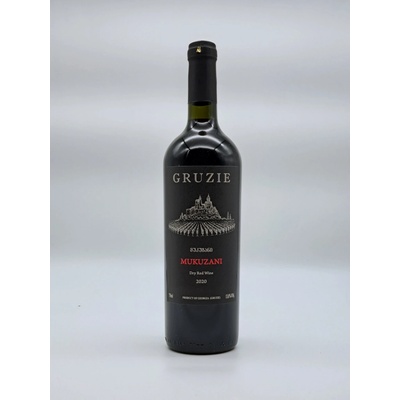 Gruzie Mukuzani Dry Red 13% 0,75 l (holá láhev)