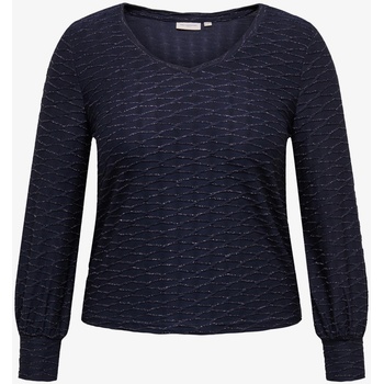 ONLY Тъмно синя дамска шарена блуза ONLY CARMAKOMA Astra ONLY CARMAKOMA | Sin | ЖЕНИ | 50-52 cm