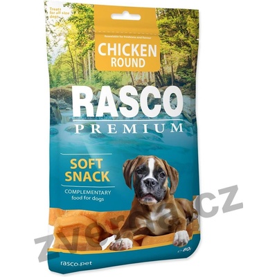 Rasco Premium kolečka z kuřecího masa 80 g