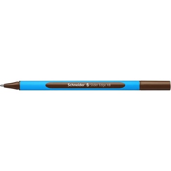 Schneider Химикалка, 0, 7 мм, капачка, SCHNEIDER "Slider Edge XB", кафява 152207 (152207)