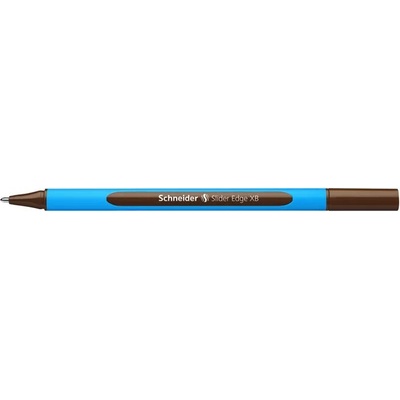 Schneider Химикалка, 0, 7 мм, капачка, SCHNEIDER "Slider Edge XB", кафява 152207 (152207)