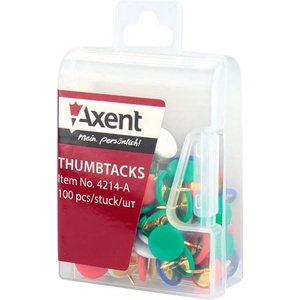 Кабари цветни Axent 100 бр (1904007-4214-A)