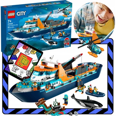 LEGO® City 60368 Arktická prieskumná loď
