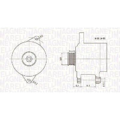 Generátor MAGNETI MARELLI 063731718010