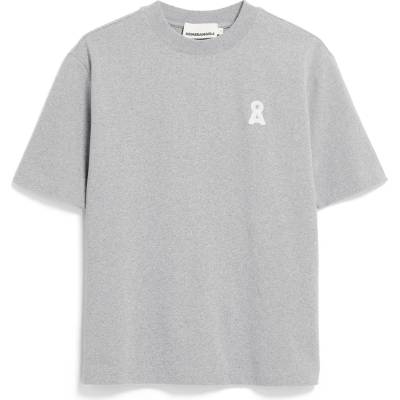 Armedangels Дамска тениска ARMEDANGELS Women's Tarjaa Å Embro T-shirt - Silver Melange - размер XL (916-2767-1015)