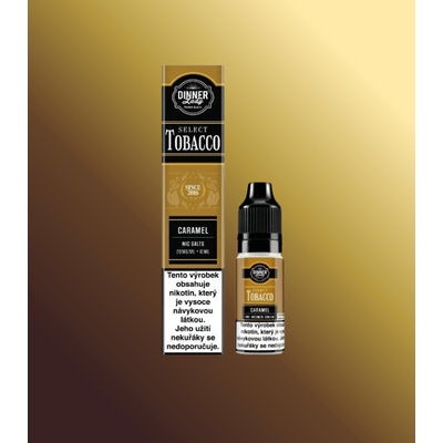 Dinner Lady Bar Salts TOBACCO Caramel Tobacco 10 ml 20 mg