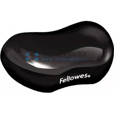 Gelová podložka pod zápěstí Fellowes CRYSTAL - černá