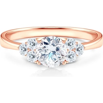 Image 1 of SAVICKI Годежен пръстен Fairytale: розово злато, диаманти