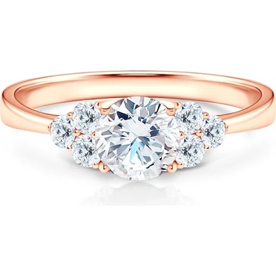 SAVICKI Годежен пръстен Fairytale: розово злато, диаманти