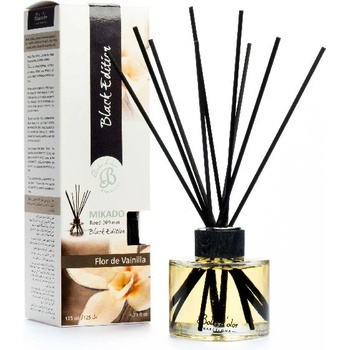 Boles d´olor aroma difuzér Mikado Black Edition Flor de Vainilla 125 ml