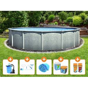 Steinbach Grande Pool Set Round Ø 549 x 135 cm - Пълен комплект Small - 1 компл (011767)